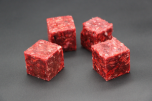 Mélange d'abats de porc en cube