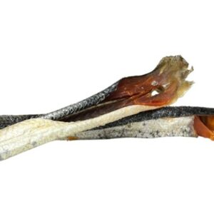 Friandises de peau de saumon Yummy BARF pour chien