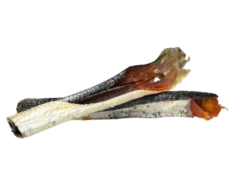 Friandises de peau de saumon Yummy BARF pour chien